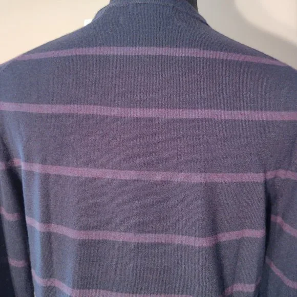 CALVIN KLEIN EUROPEAN YARN MEN'S LONG SLEEVE CREWNECK SWEATER - SIZE MEDIUM